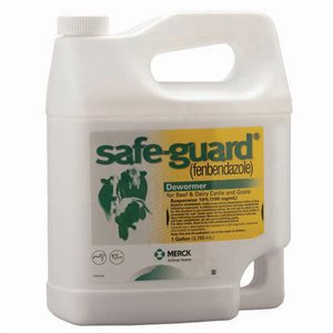 Intervet Safe-Guard® 069292 Suspension 10% Dewormer, 1 gal, For Beef, Cattle & Goat
