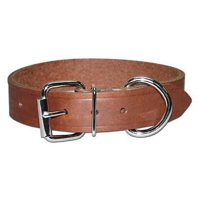 Bully Leather Collar 1"X27"