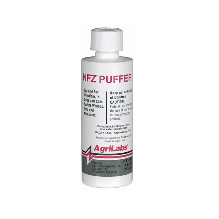 AgriLabs® 1041 Antibiotic NFZ™ Puffer Powder, 1.59 oz, For Dog & Cat