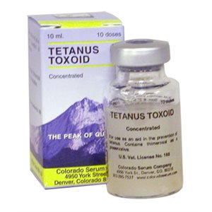 Colorado Serum Tetanus Toxoid Concentrate, 10 Dose, For Livestock