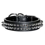 Spike D / Row Black Collar 1 1 / 2" X 21"