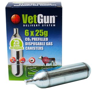 VG-Co2 Gas Cartridge (6 X 25g)