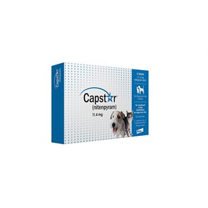 Novartis Elanco® 61011 Capstar™ Tablet, Blue, For Dog & Cat 2 - 25 lb