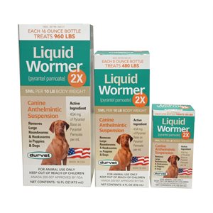 Durvet 011-1170 Liquid Wormer™ 2x, 2 oz, Butterscotch, For Dog