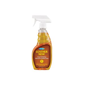 Farnam® Leather New® 032601 Easy Polishing Glycerin Saddle Soap Spray, 16 oz, For Horse