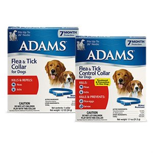 Farnam® Adams™ Plus 100519504 Waterproof Flea & Tick Collar, Misty Rose, For Small Dog