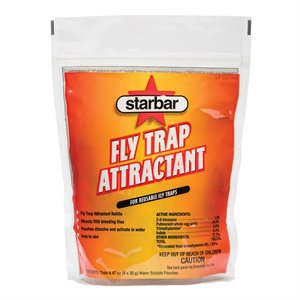 Farnam® FAR100520783 Starbar® Fly Trap Attractant Refill, 8 x 30 gm