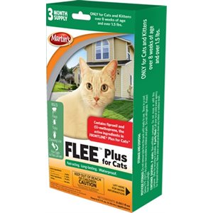 Control Solution Martin´s® 2486 Consumer Flee® Plus IGR Spot-On Treatment, 0.069 oz, For Cat