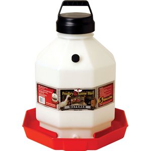 Miller Little Giant® PPF5 Poultry & Game Bird Waterer, 5 gal, Plastic