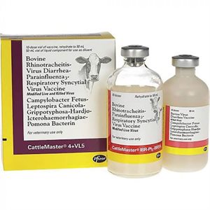 Zoetis PFL.4144 Cattlemaster® 4+VL5 Vaccine, 10 Dose, For Cattle