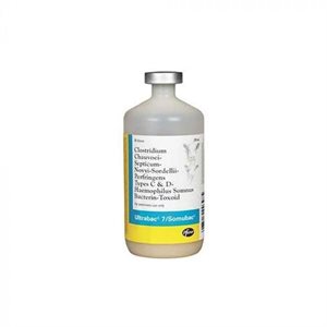 Zoetis PFL.4382 Ultrabac® 7 / Somubac® Vaccine, 50 Dose, For Cattle & Calves