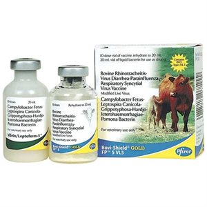Zoetis PFL.5326 Bovi-Shield Gold® FP® 5 VL5 Vaccine, 10 Dose, For Cattle