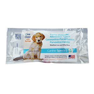 Durvet PM15086 Canine Spectra® 6 Way Protection Vaccine, 1 Dose, For Dog Over 6 Weeks