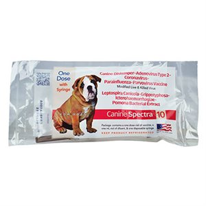 Durvet PM15096 Canine Spectra® 10 Way Protection Vaccine, 1 Dose, For Dog Over 6 Weeks