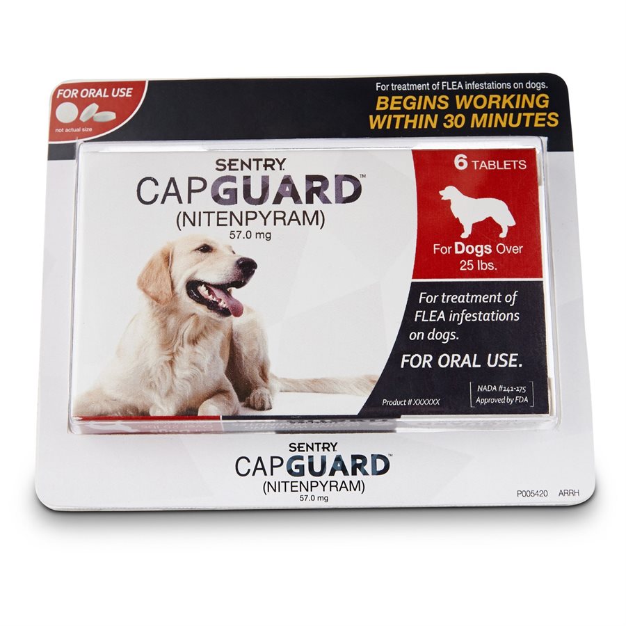 Sergeant S Pet Care Products Sentry 02048 Capguard Flea Tablet For   SEG02048 1 Z 