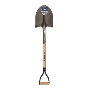 S400 Jobsite Shovel (49151) w / Wood Handle - Round Point - 30"