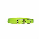 Valhoma® 720 16 LG Single Layer Collar, 5 / 8 inch x 16 inch, Lime Green, For Dog