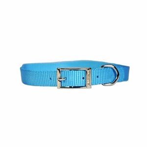 Valhoma® 720 18 TQ Single Layer Collar, 5 / 8 inch x 18 inch, Turquoise, For Dog