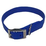 Valhoma® 730 16 BL Single Layer Collar, 3 / 4 inch x 16 inch, Blue, For Dog