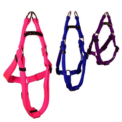 Harness 3 / 4" Adjustable Quick Fit 20"-30" Hot Pink