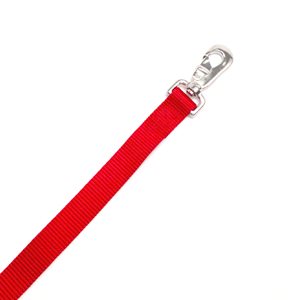 Leash 1" x 6' Single Layer Red