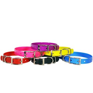 Valhoma® Collar 3 / 4" X 14" Plastic Coated Hot Pink