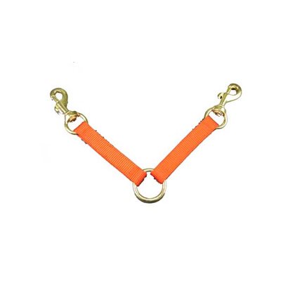 Coupler 3 / 4" x 3" 2 / Prong Hot Orange